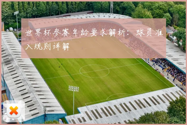 世界杯参赛年龄要求解析:球员准入规则详解