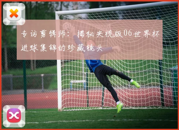 专访剪辑师：揭秘央视版06世界杯进球集锦的珍藏镜头
